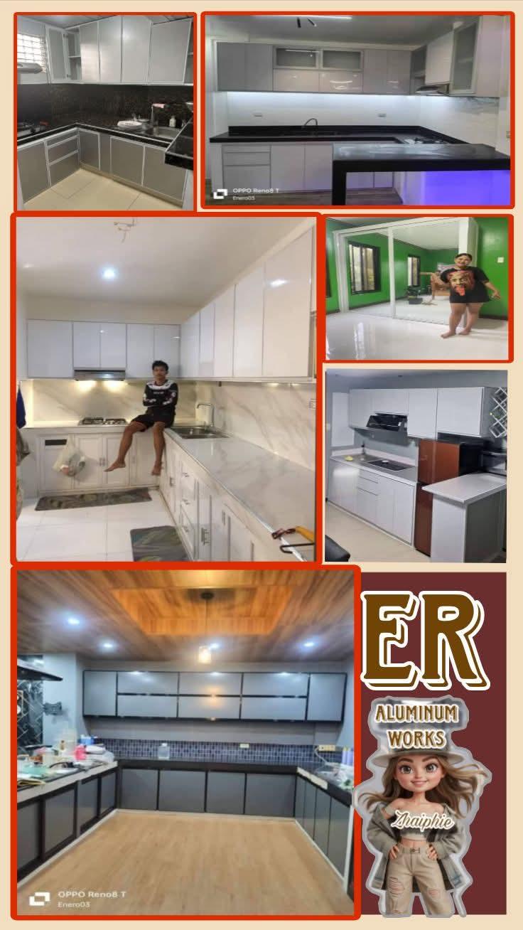 Aluminum cabinet etc 