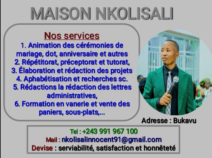 Animation et autres services
